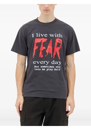 Metalwood Studio graphic-print crew-neck T-shirt - Black