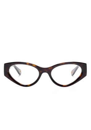 Chloé Eyewear cat-eye glasses - Brown