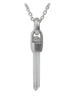 Parts of Four Talisman quartz necklace - Silver