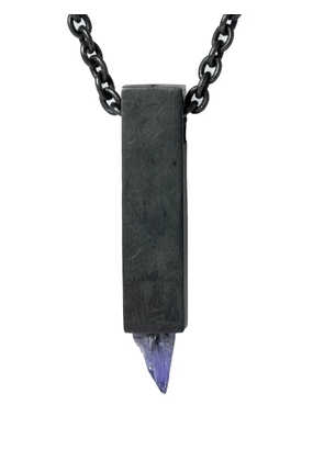 Parts of Four Talisman Cuboid necklace - Black