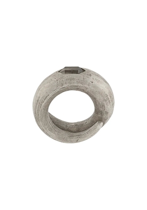 Parts of Four Split Mountain ring - Silver