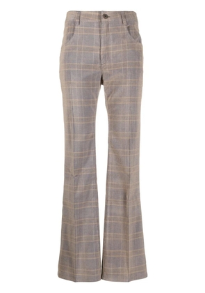 MCQ high-waisted flared pants - Neutrals