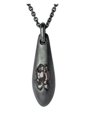Parts of Four Chrysalis necklace - Grey