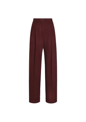 Dolce & Gabbana cashmere trousers - Red