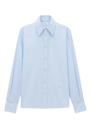 Saint Laurent Cassandre oxford shirt - Blue