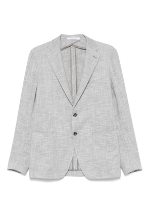 Tagliatore interwoven blazer - Grey