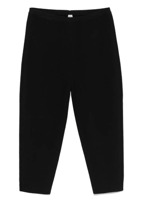 TOTEME Capri trousers - Black