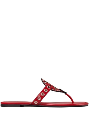Tory Burch Miller flip flops - Red