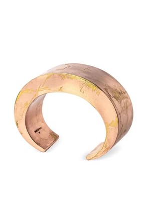 Parts of Four Crescent cuff bracelet - Pink