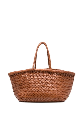 DRAGON DIFFUSION small Triple Jump tote bag - Brown