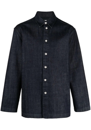 Jil Sander long-sleeved denim shirt - Blue