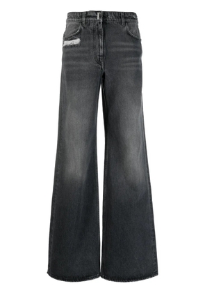 Givenchy mid-rise flared jeans - Black