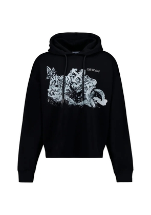 Off-White graphic-print hoodie - Black