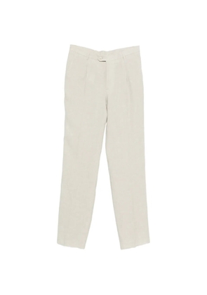 ETRO belt-loop pleated trousers - Neutrals