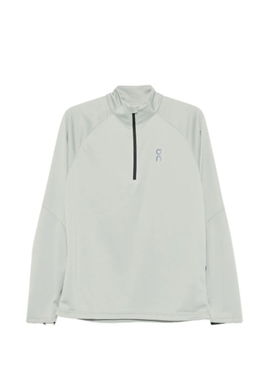 On Climate half-zip long-sleeve top - Green