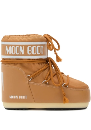 Moon Boot Icon padded logo-band boots - Brown