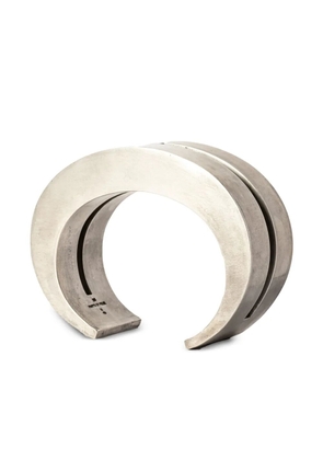 Parts of Four Crescent Crevice bracelet - Silver