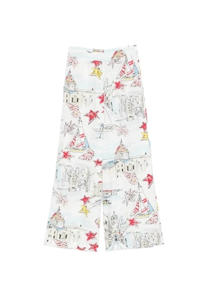 Antonio Marras patterned trousers - White