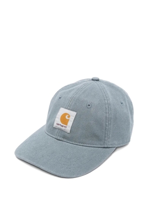 Carhartt WIP Canvas logo-patch baseball cap - Blue