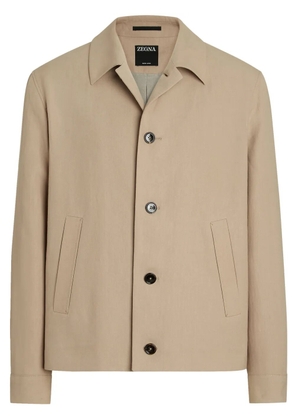 Zegna Oasi Lino jacket - Neutrals
