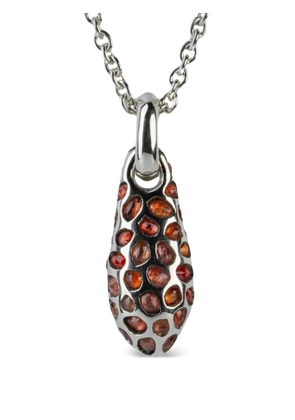 Parts of Four Chrysalis pavé necklace - Silver
