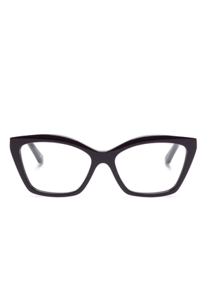 Balenciaga Eyewear cat-eye glasses - Purple