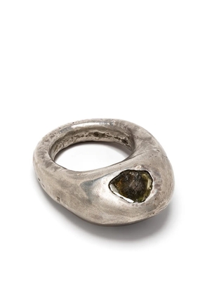 Parts of Four Tall Mountan ring - Metallic
