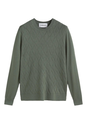 LES HÉRITIERS diamond sweater - Green