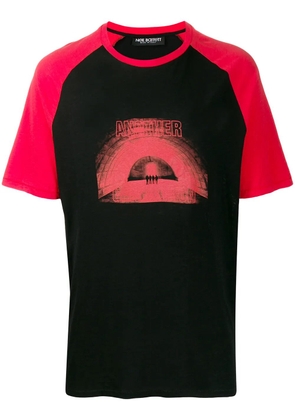 Neil Barrett graphic print T-shirt - Black