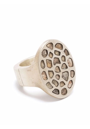 Parts of Four Sistema diamond ring - Grey