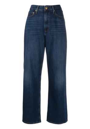 rag & bone mid-rise wide-leg jeans - Blue