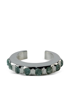 Parts of Four Crescent aquamarine bracelet - Silver