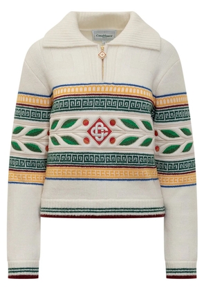 Casablanca Laurel jumper - White