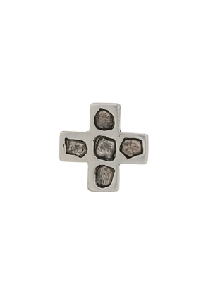 Parts of Four Plus Mega Pavé 12mm earring - Silver
