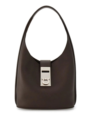 Ferragamo medium Hobo leather tote bag - Brown