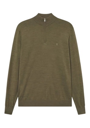Les Deux Greyson half-zip jumper - GREEN