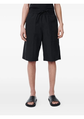 Studio Nicholson Steel patch-pockets shorts - Black