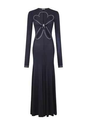 Rabanne cut-out evening dress - Black