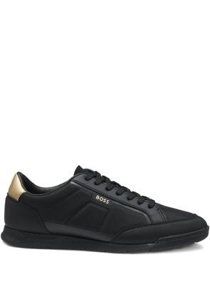 HUGO Nitan logo-detail sneakers - Black