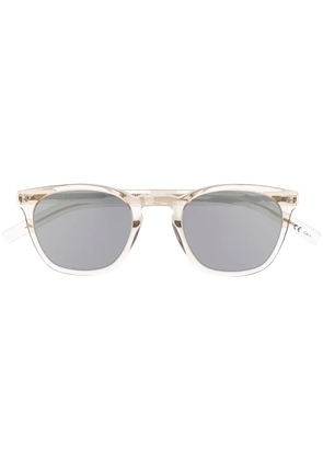 Saint Laurent Eyewear SL28 Slim soft-square frame sunglasses - White