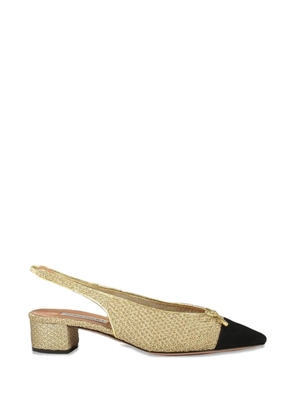 Aquazzura Gioia slingback-strap pumps - Brown