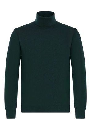 FRANZESE COLLECTION ribbed turtleneck sweater - Green