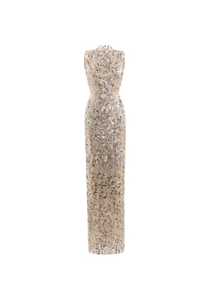 Saiid Kobeisy sequin-embroidered maxi dress - Gold