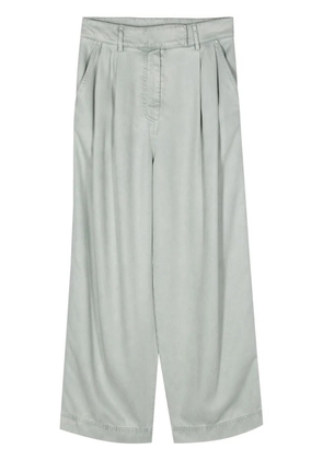 Giorgio Armani lyocell palazzo pants - Green