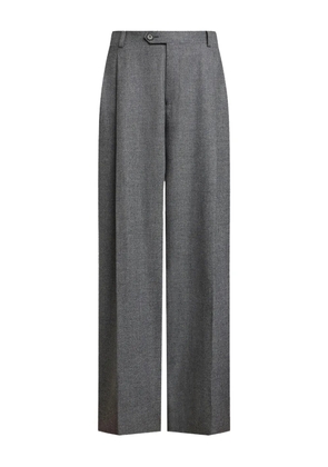 12 STOREEZ Drago pleated trousers - Grey