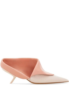 Ferragamo Eva pointed-toe mules - Pink
