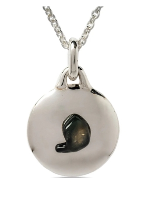 Parts of Four Disk pendant necklace - Silver