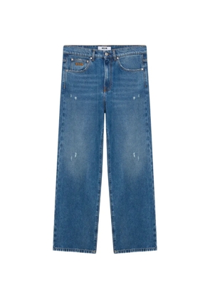 MSGM distressed jeans - Blue