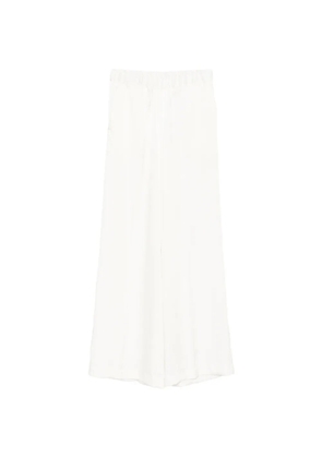P.A.R.O.S.H. elasticated-waist trousers - White