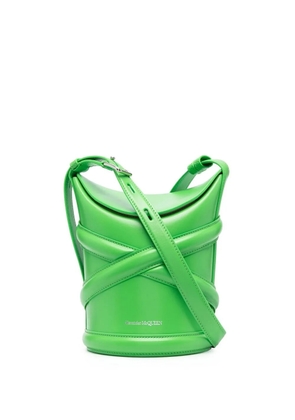 Alexander McQueen The Curve bucket bag - Green